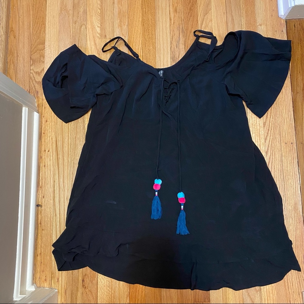 Torrid Cold Shoulder Dress Swim Cover Up